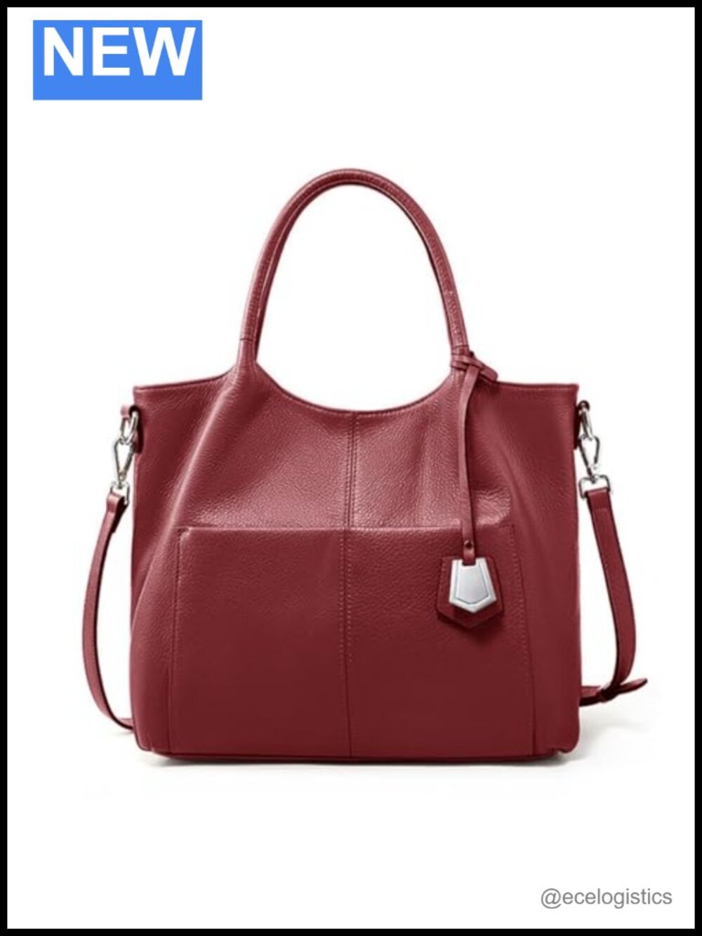 Genuine Leather Hobo Tote Women Large Shoulder Crossbody Bag